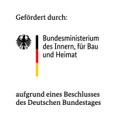 Förderlogo Bundesministerium des Innern, für Bau und Heimat